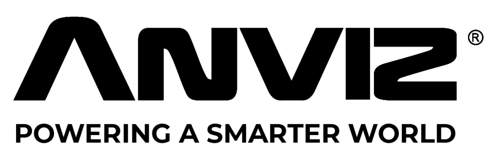 Logo de la marque ANVIZ Global, solutions de sécurité biométriques