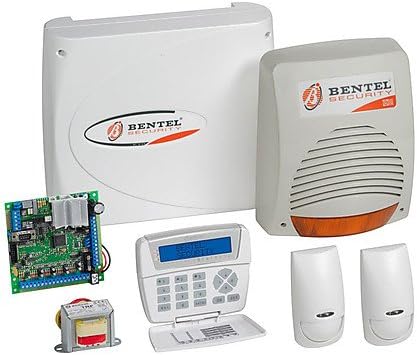 Kit alarme filaire avec centrale 8 zones - Bentel Security