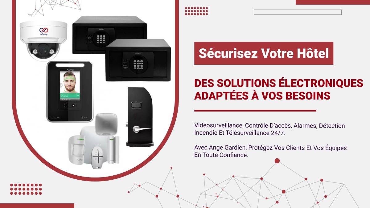 Équipements essentiels pour garantir la sécurité d'un hôtel en Tunisie