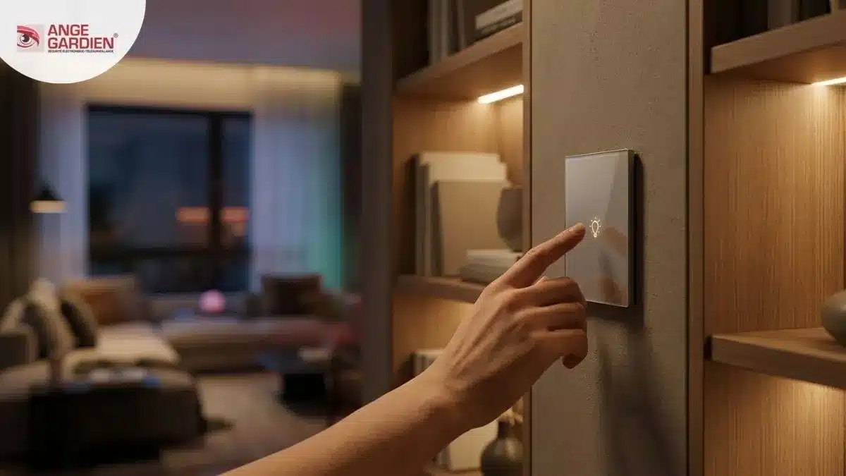 Interrupteur tactile connecté pour éclairage domotique en Tunisie